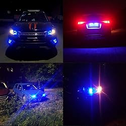 MAXGTRS 194 LED Light Bulb Blue 168 2825 W5W T10