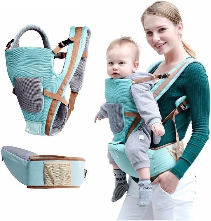 We store1 Baby Boy's and Baby Girl's Hipseat Multifunctional Breathable Kangaroos Carrier Backpack
