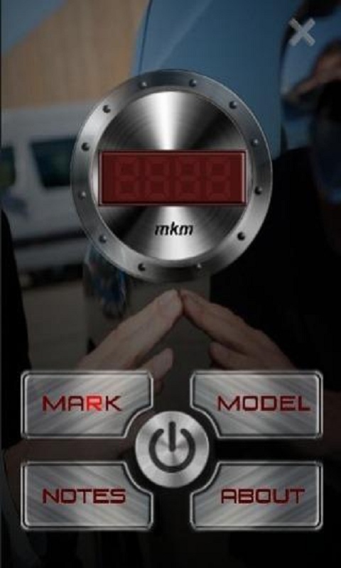 Car paint thickness test gauge