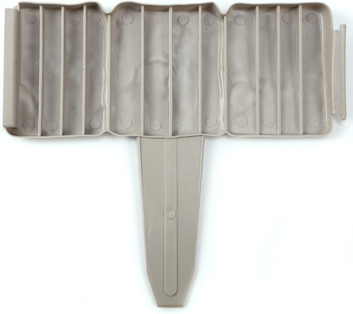 Cobbled Stone Effect Plastic Garden Lawn Edging Plant Border Colors 10PCS (Grey(20PCS)) - Image 4