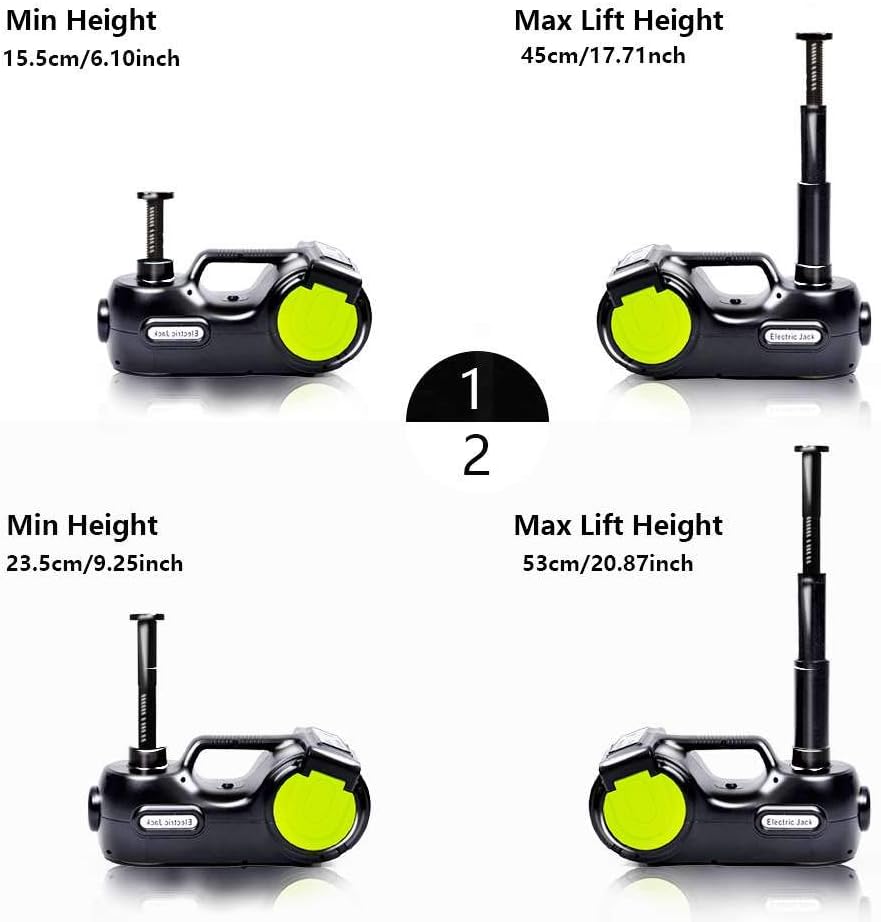12V * Heavy Duty 15 Ton 33000lbs Hydraulic Car Floor Jack With LED Light For Car, SUV And RV - View #13