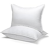 viewstar Bed Pillows King Size Set of 2, Hotel Collection, Down Alternative Big Pillow for Back, Stomach or Side Sleepers, Firm