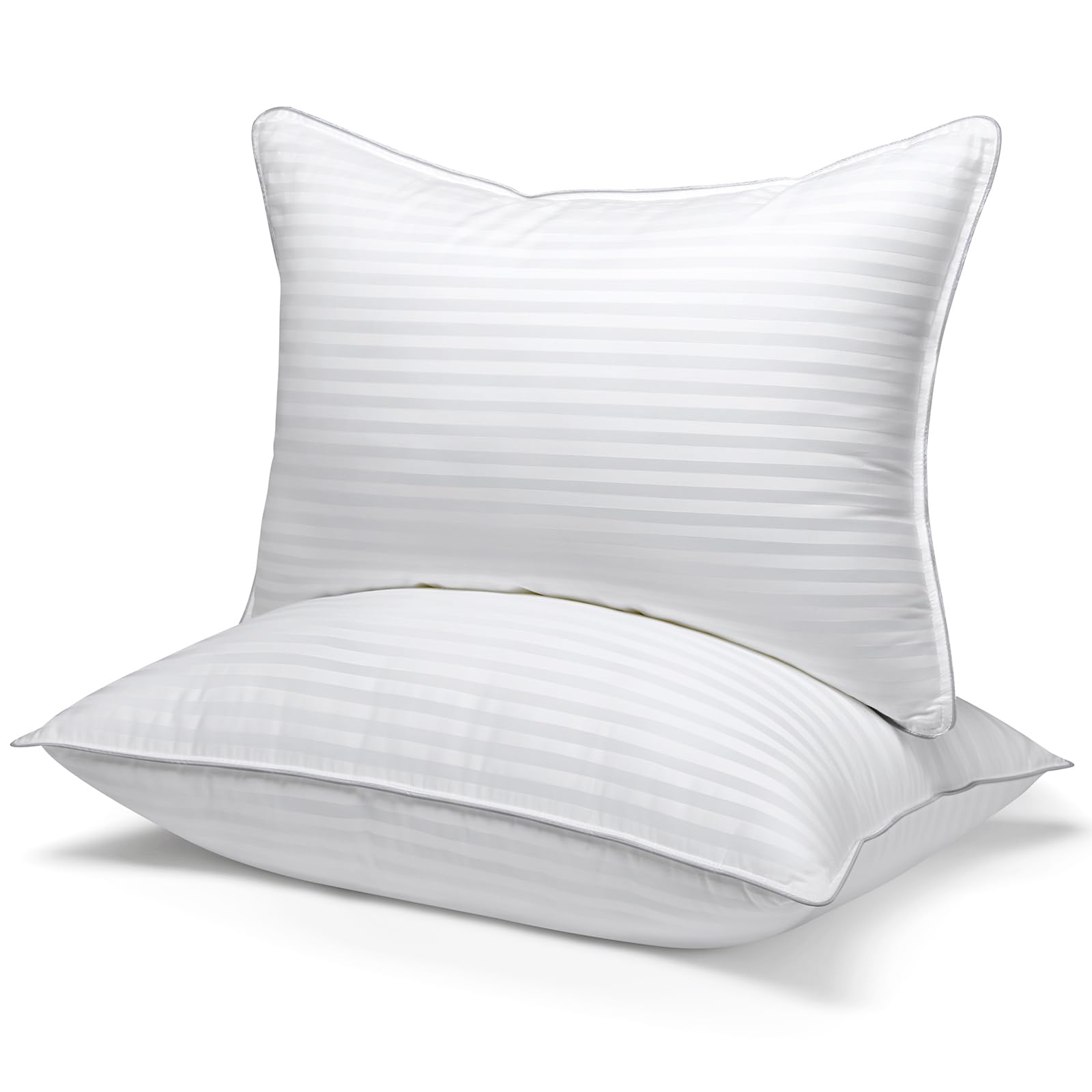 Photo 1 of viewstar Bed Pillows King Size Set of 2, Hotel Collection, Down Alternative Big Pillow for Back, Stomach or Side Sleepers, Firm