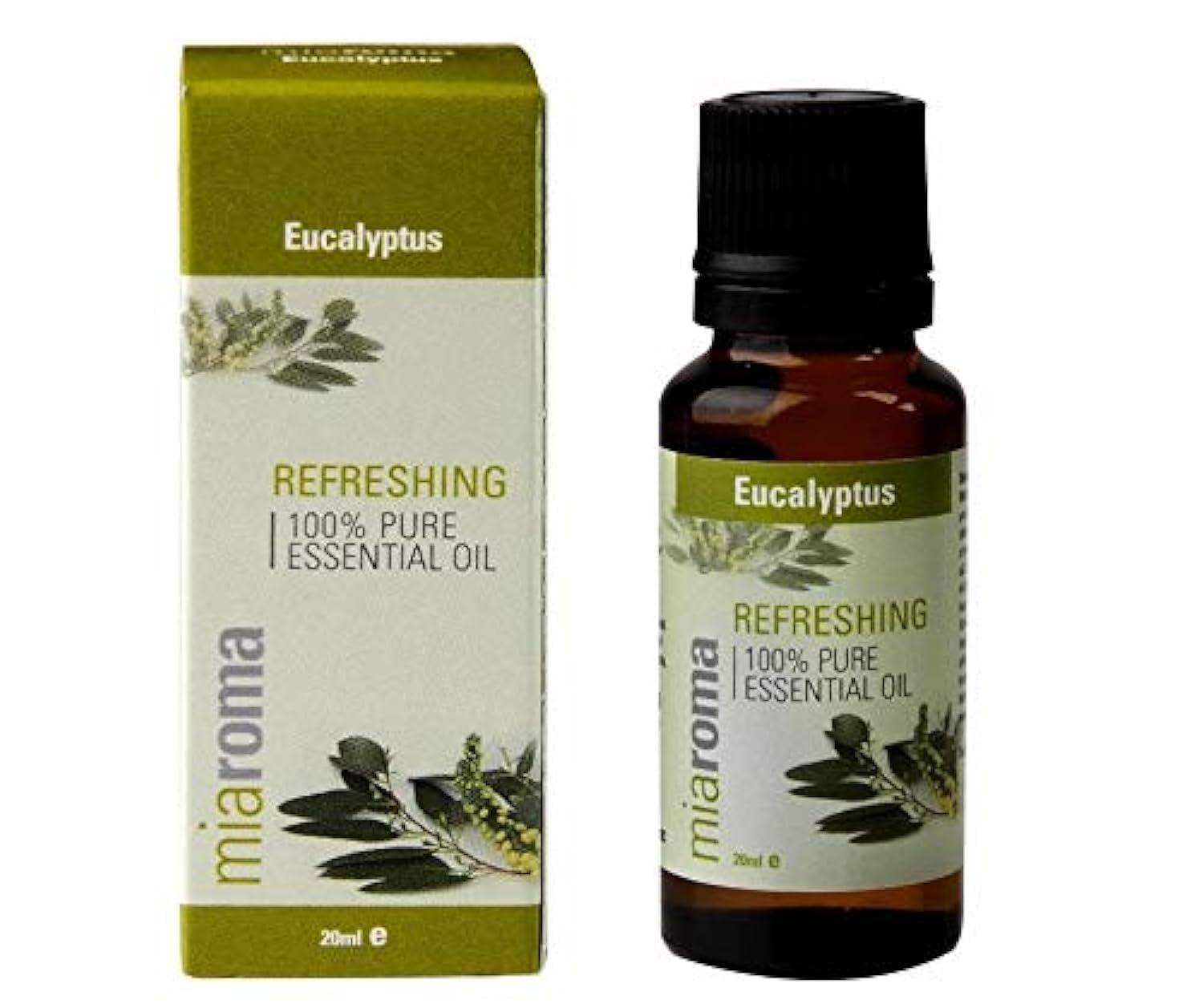 Miaroma Refreshing Eucalyptus 100% Pure Essential Oil - 20ml