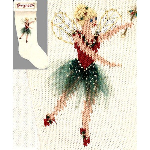 Elegant Heirlooms Christmas Stocking Kit Sugar Plum Fairy Sugar