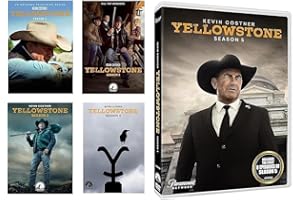 MOSSO Yellowstone DVD Set Seasons 1-5 Complete Series