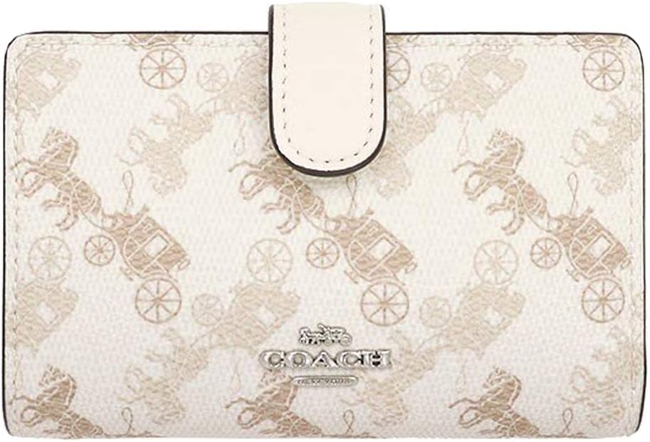 beige coach wallet