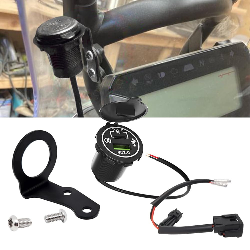 Photo 1 of Accessory Kit with Connector Compatible for Honda CRF300L Rally (2021-Current) / CRF250L Rally (2019-Current)