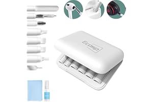 Ecasp Cleaner Kit for AirPod, Multi-Tool iPhone Cleaning Kit, Cell Phone Cleaning Repair & Recovery iPhone and iPad (Type C) Charging Port, Lightning Cables, and Connectors