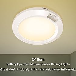 Awanber Battery Operated Motion Detector LED Lights