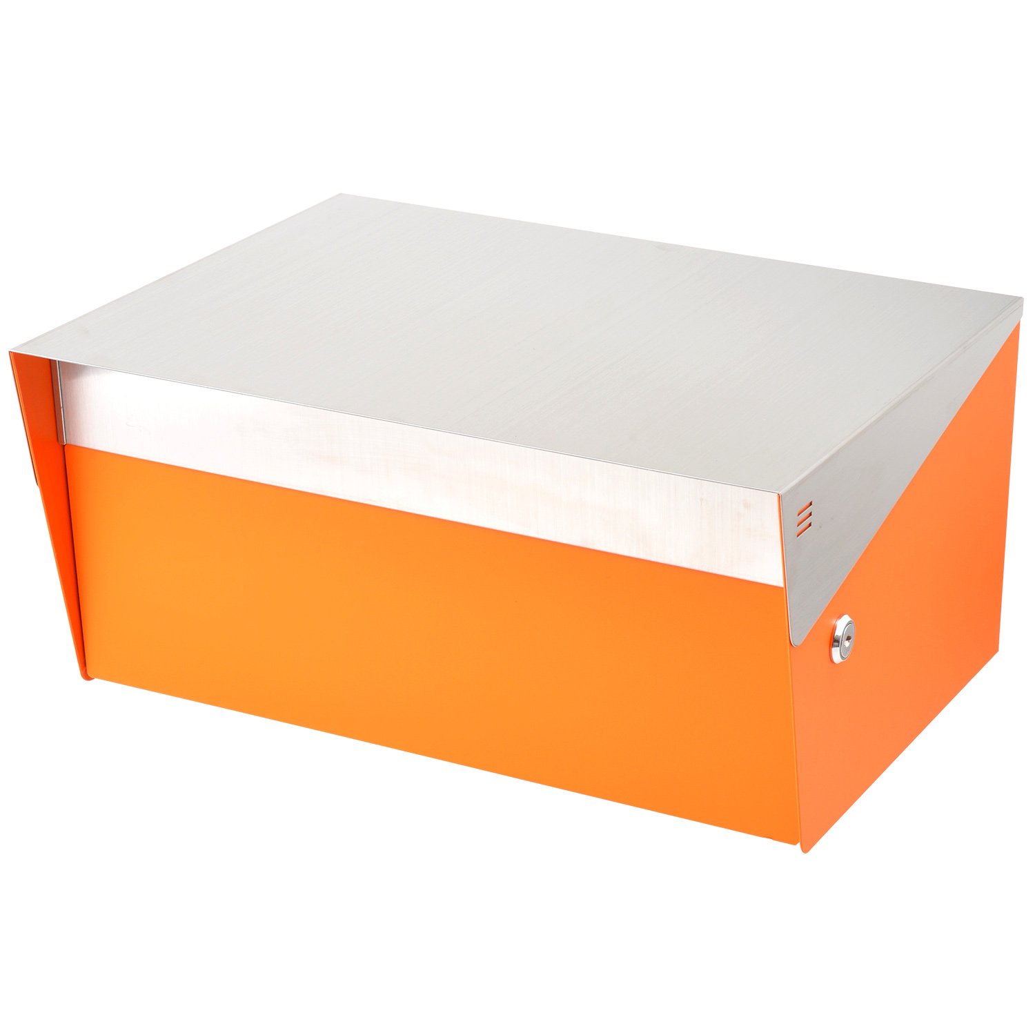 大特価 オレンジ 日本製 防水構造 99 9 郵便受け アメリカンポスト