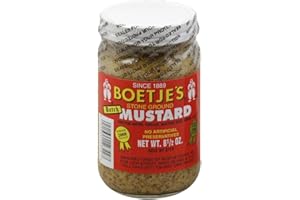 Boetje's Award Winning Brown Stone Ground Mustard (2 Pack)