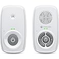 Motorola Nursery AM21 Audio Baby Monitor - 1000ft Range, Secure & Private Connection, High-Sensitivity Mic, Volume Control, Portable Parent Unit (Outlet or AAA Battery Powered (NOT Included))
