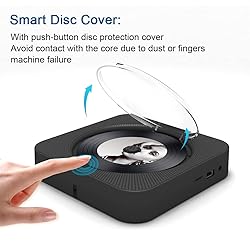 MICOCIOUS Portable CD Player with Bluetooth Desktop
