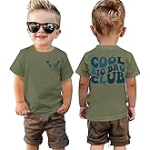 SOFEON Big Brother Shirt Toddler Baby Boy Cool Bro Club T-Shirt Sibling Announcement Shirt Summer Short Sleeve Tees Tops