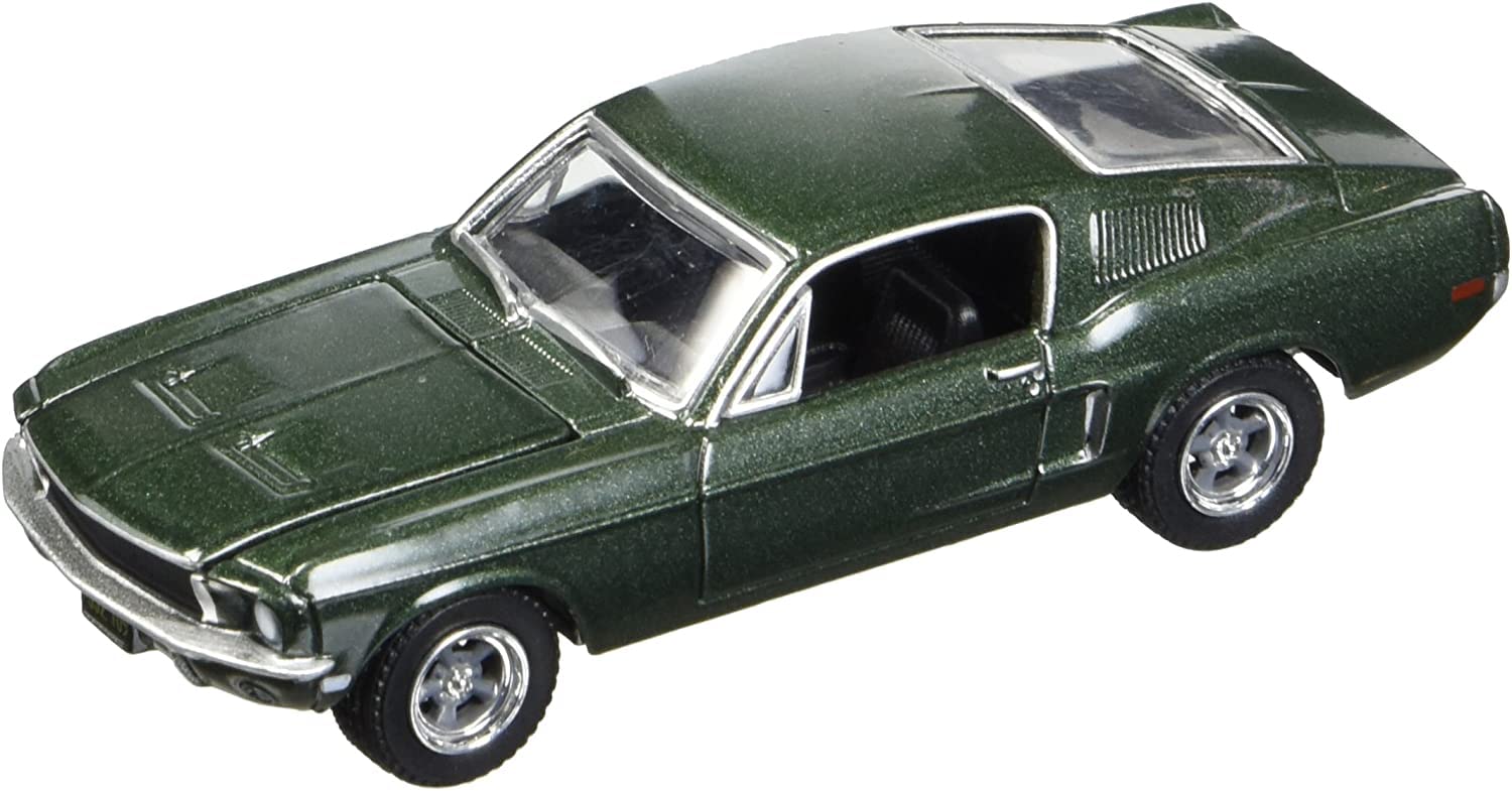 1968 Ford Mustang GT Fastback - Steve McQueen Bullitt 1/64 Green - Greenlight Models