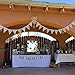 G2PLUS 10 Feet Hessian Burlap Floral Lace Banner Bunting Garland Rustic Wedding Party Home Decoration (Lace & Burlap)