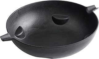 Tepro Guss-Wok Einleger, für Hauptrost 57 cm durchmesser 8568, schwarz, 35,3 x 35,3 x 10 cm, 8580