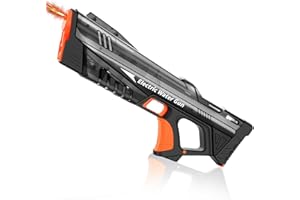 Electric Water Gun for Kids & Adults, Automatic Fill Up, Powerful Squirt Guns with 28-32 FT Long Range, Summer Outdoor Pool B