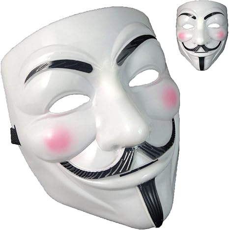 Yuciya Halloween Maske Anonymer Kerl Fawkes Masken V Fur Vendetta Masken Halloween Masken Amazon De Kuche Haushalt