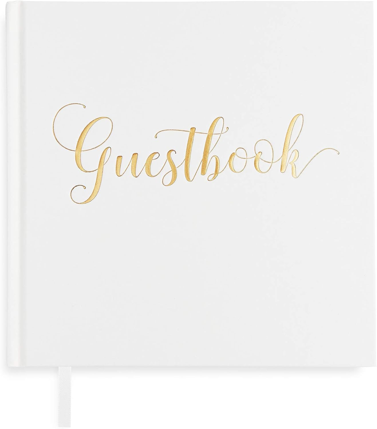 Plantvibes Luxury Guest Book, 72 Pages, Hardcover, Premium Thick Pages