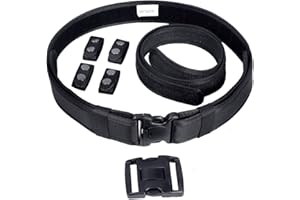 TAFTACFR Duty Belt for Law Enforcement Utility Security Military Police 2.25" Tactical Patrol Belt Set