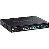 TRENDnet 10-Port Multi-Gig Web Smart PoE+ Switch, 8