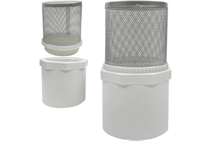 AIMCOCO 2.5" Stainless Steel Filter DN65/2.5inch Suction Strainers Used to Remove Debris and Reduce Solid Entry