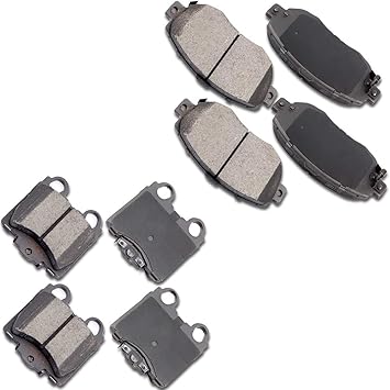 Amazon Com Ocpty Ceramic Brakes Pads Quick Stop Front Rear Brake Pad Fit For 98 05 For Lexus Gs300 98 00 For Lexus Gs400 01 05 For Lexus Gs430 01 05 For Lexus Is300 02 10 For Lexus Sc430 Automotive