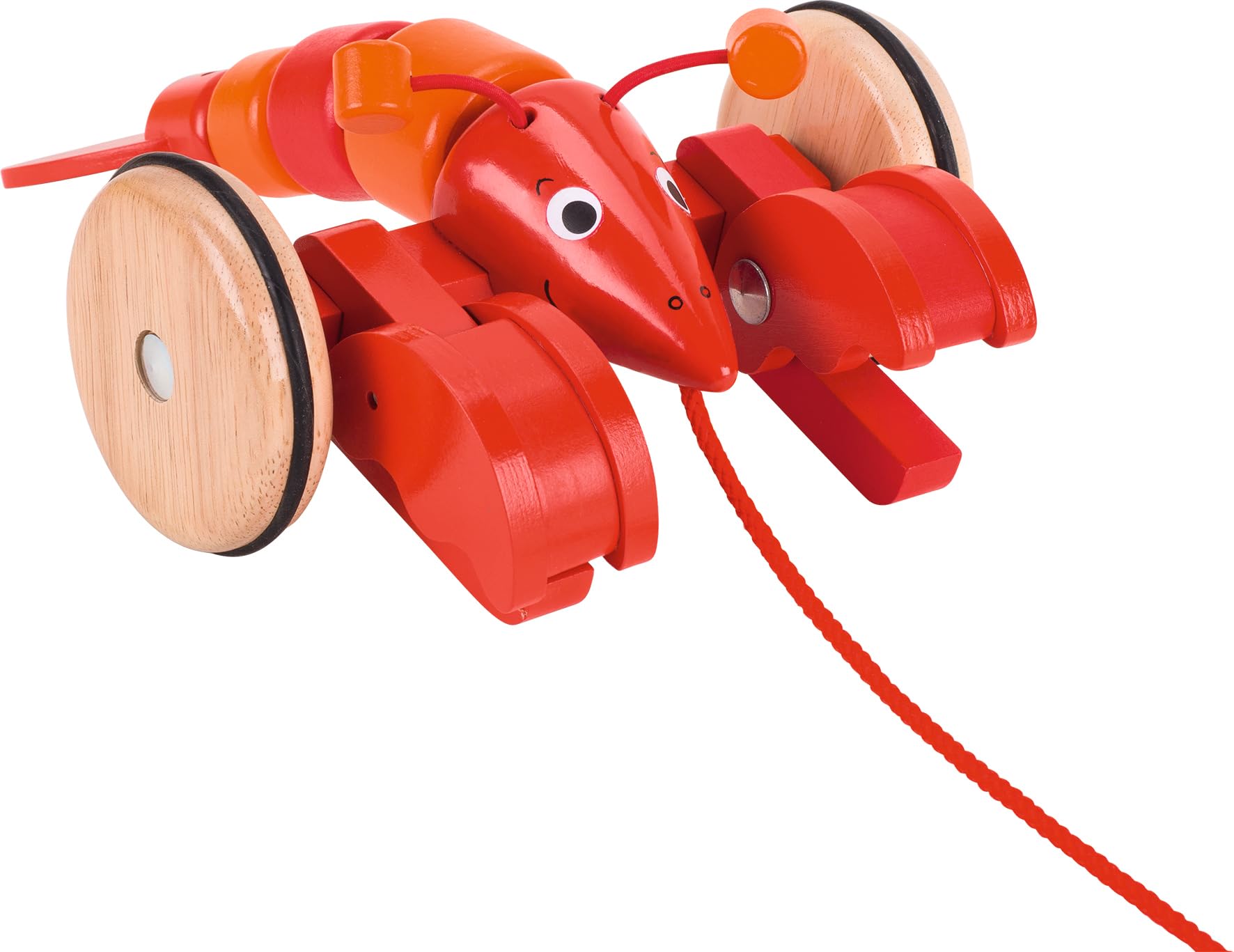 GOKI Pull-Along Animal Lobster
