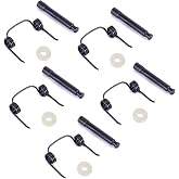 BHTOP 5 PCS 877-761 Feeder Spring 877-825 Feeder Shaft 877-826 Shaft Ring Washer for Roofing Nailer (Hitachi NV45AB2)