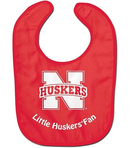 Nebraska Cornhuskers Baby Blanket - Organic Cotton Muslin Swaddle 47x43 Inches