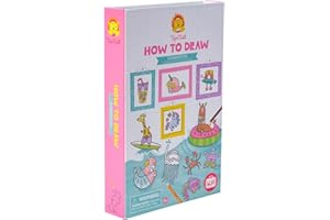 Tiger Tribe Coloring Set - Summer Fun - Take Along Travel Art Kit - All Supplies Included - Ages 3+ - 3760276