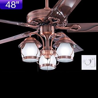 Campo Ventilador de techo Salón Restaurante Europeo Antiguo Ventilador