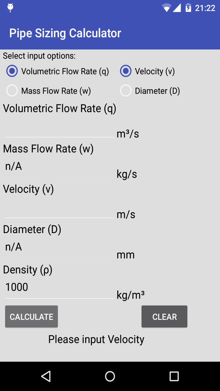 Pipe Sizing Calculator - Thumbnail 2