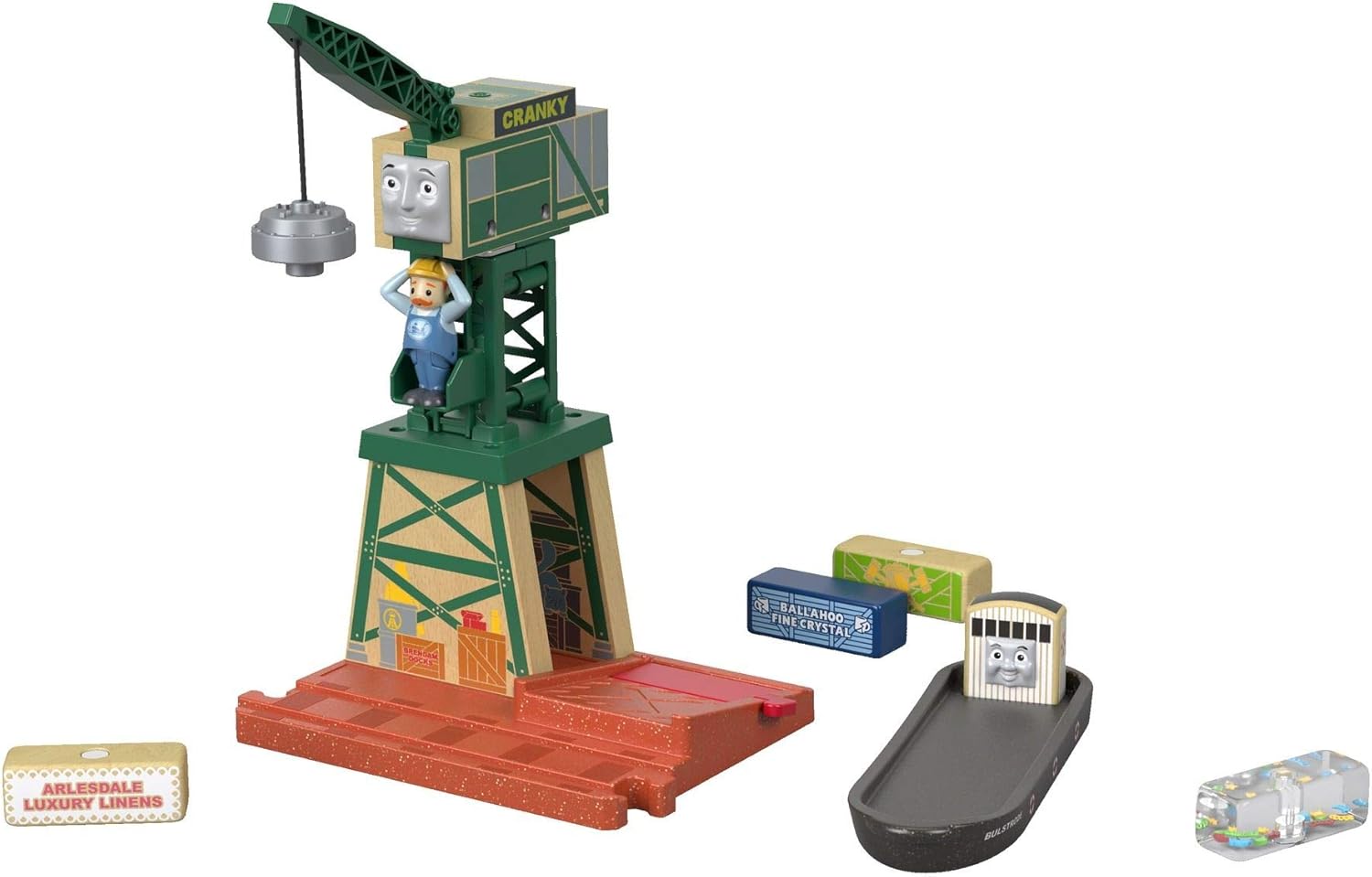 cranky at the docks wood