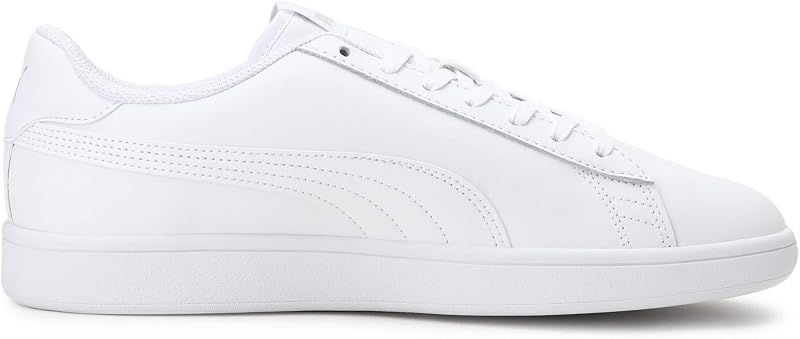 Puma smash v2 l, calçados esportivos adultos unissex, bianco (branco branco), 43 eu — foto 7 de 8