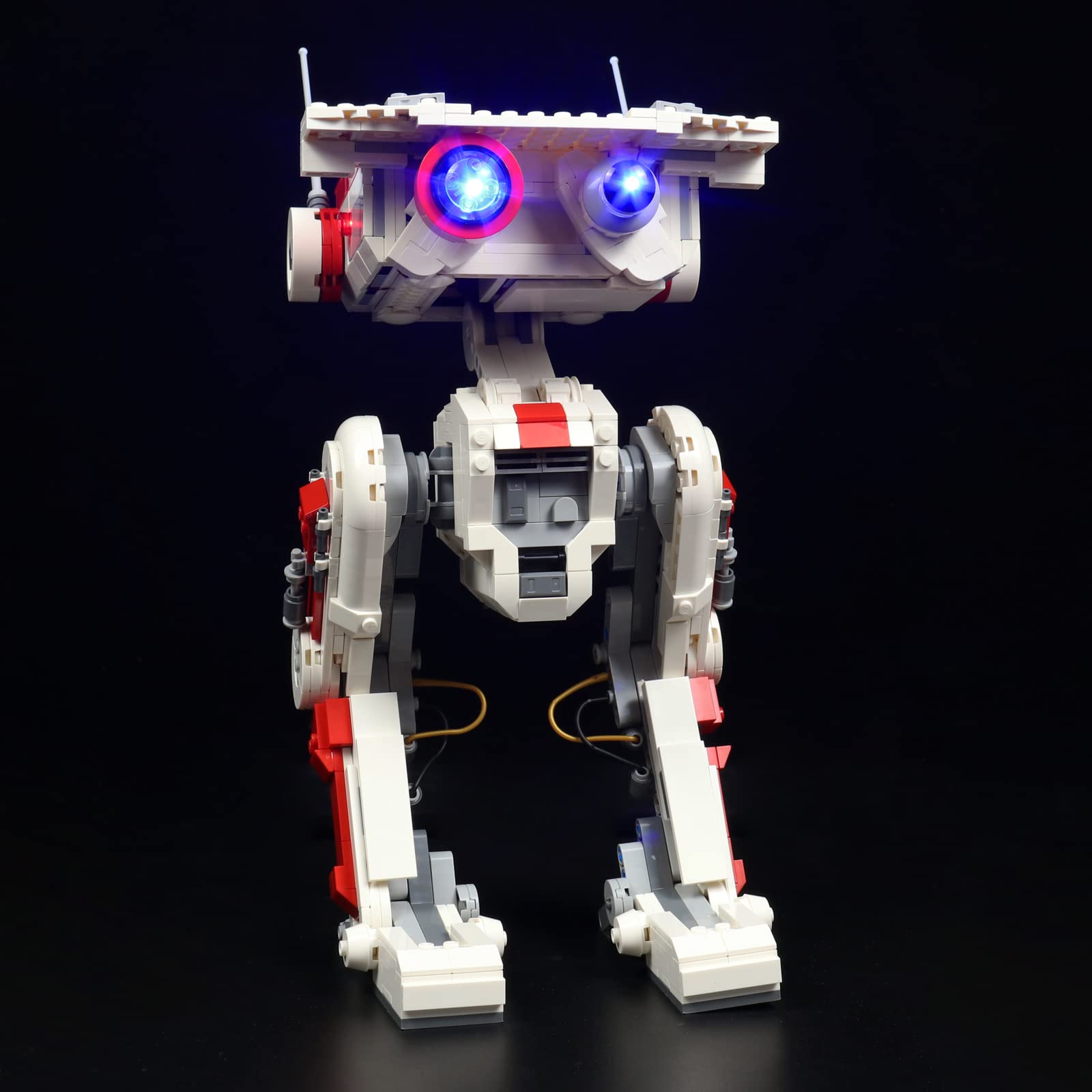 BrickBling Light Kit for Lego BD-1 Movable Droid Figure Model Kit, LED Lighting Set for Lego 75335 BD-1 Droid Figure Creative Decoration Light (Lights Only, No Models)