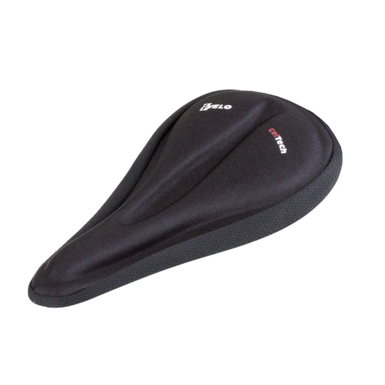 Velo 137651 Anatomic Gel Saddle Cover - Black
