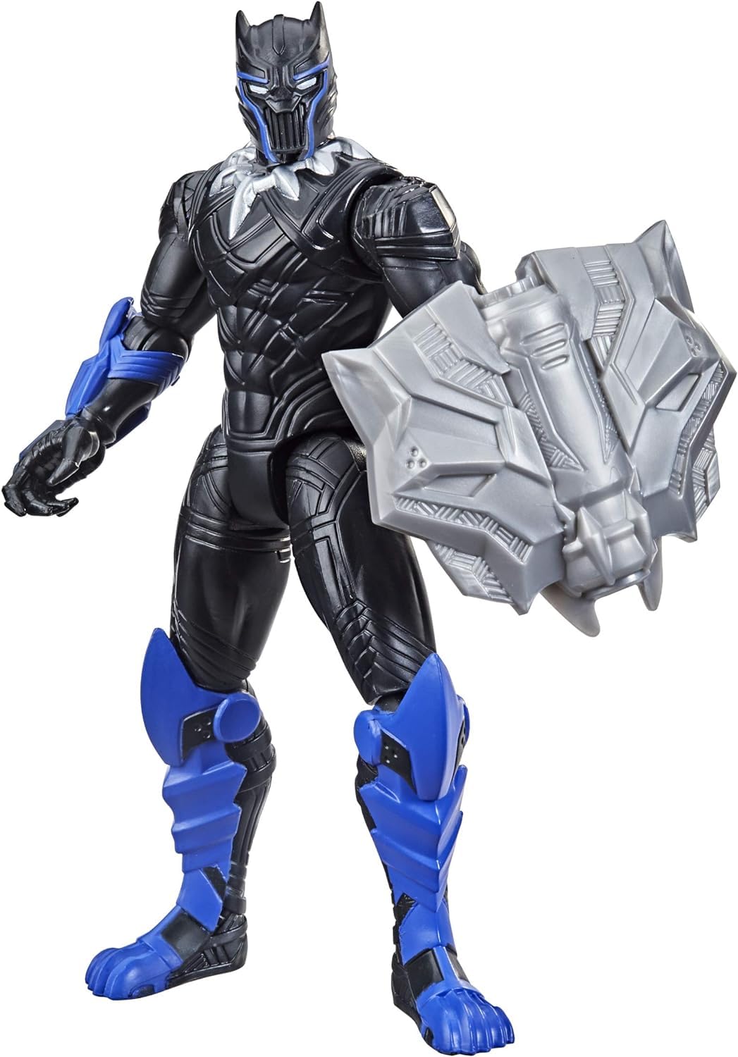 Photo 1 of Avengers Marvel Mech Strike 6-inch Scale Action Figure Toy Black Panther with Compatible Mech Battle Accessory, for Kids Ages 4 and Up