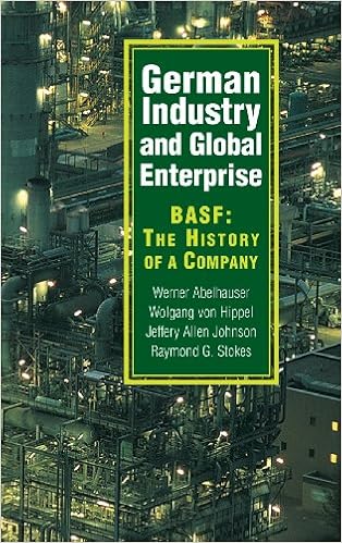 Buy German Industry And Global Enterprise Basf The History Of A