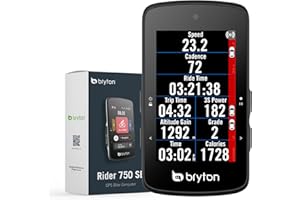 Bryton Rider 750SE 2.8" Color Touchscreen GPS Bike/Cycling Computer Offline USA/CA Map with Navigation (Rider 750SE)