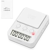dretec Learning Timer, for Studying, Large Button, Count Function Until The Target Date, Translucent Black, Officially Tested in Japan(1 Starter AAA Battery Included)