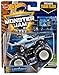 Monster Jam MEGALODON 2017 HOT WHEELS TRUCK CREATURES 8/10 CASE Q w/ TEAM FLAG