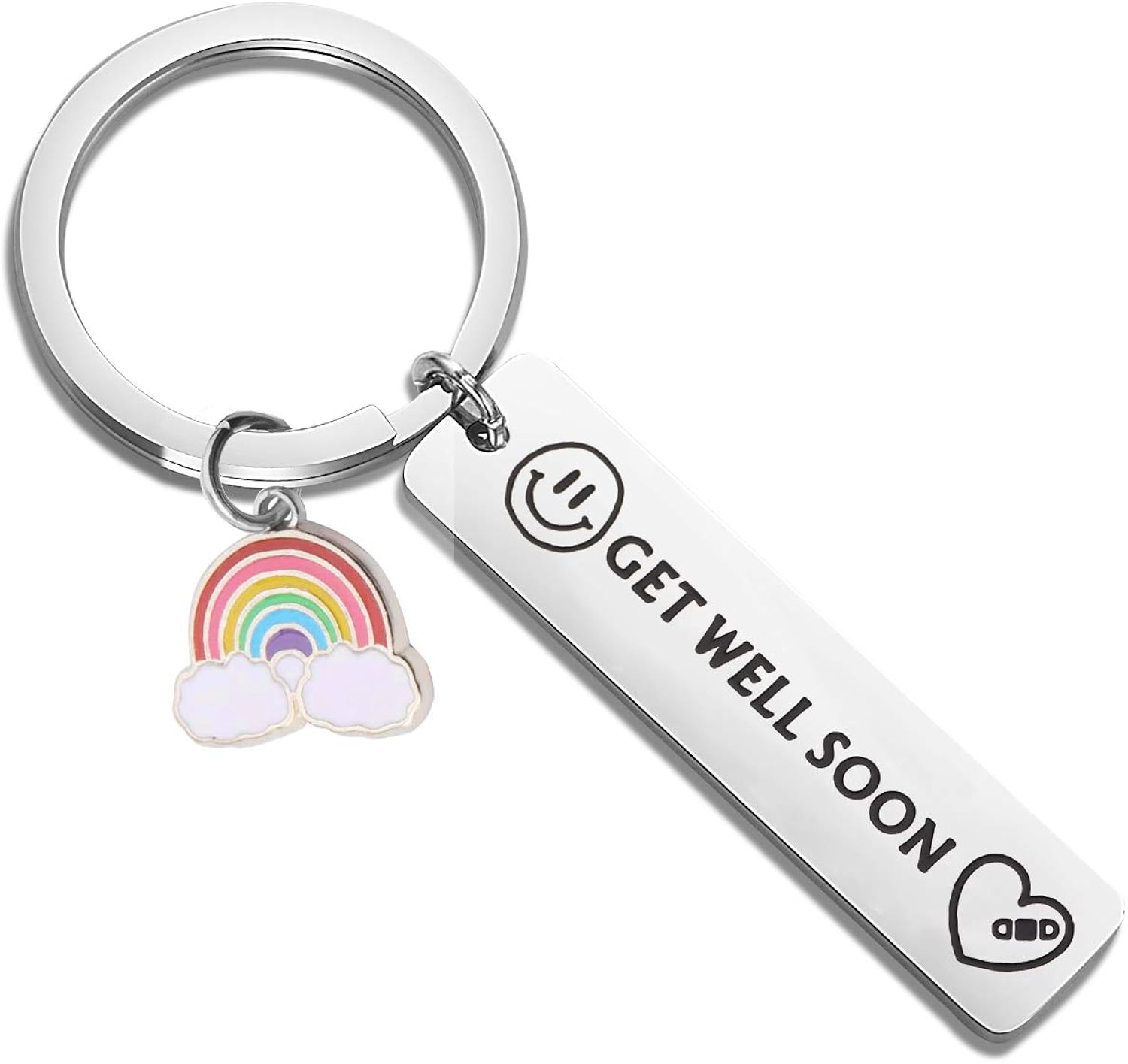 Customers First Seiraa Get Well Gift Sympathy Gift Post Surgery Gift Cheer Up Jewelry Recovery Keychain Motivation Gifts For Kid Women Get Well Soon Jewelry To Provide You With A Pleasant Online