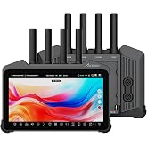 Accsoon CineView M7H Pro 7" Camera Field Monitor Transmitter&amp;Receiver 3 All in One 1000nits 1920 x 1080 4k60 2.4 +5GHz Dual-Band Transmission 1200ft Transmission Range Support Camera Control