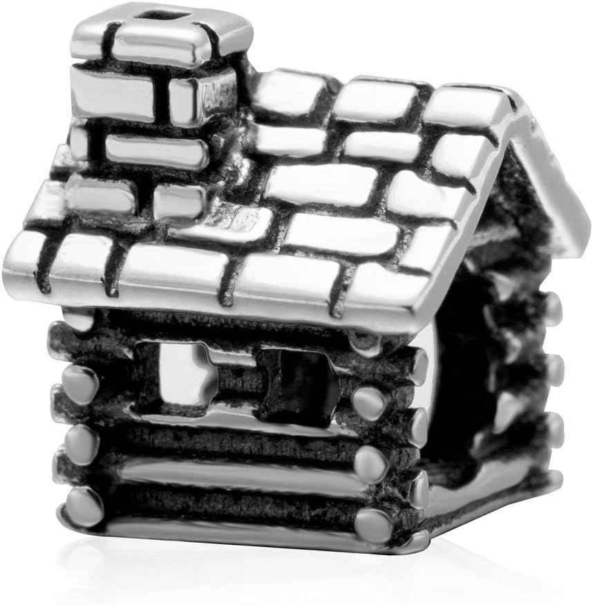 House Charm Family Charm Love Home Beads fit for for DIY Charms Bracelet & Necklace