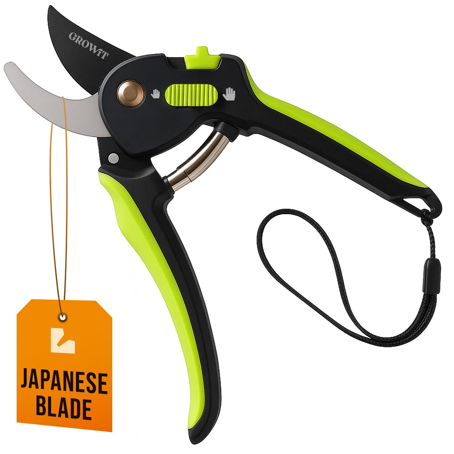 Photo 1 of Hedge Clipper & Pruning Shear – Cuts 3x Easier, Ideal for Seniors and Weak Hands – Sharp, Rust Resistant Steel Blade Garden Scissors