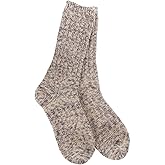 World's Softest Weekend Collection Women's One Size Polyester Ragg Crew Socks