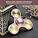 Fidget Spinner Metal,Aemotoy Hand Spinner 5 - 7 Minutes Spin Time Stainless Steel Bearing Tri-spinner Fidget Toy Stress Reducer Autism ADD ADHD EDC Focus Anxiety Relief Toys- Rose Gold